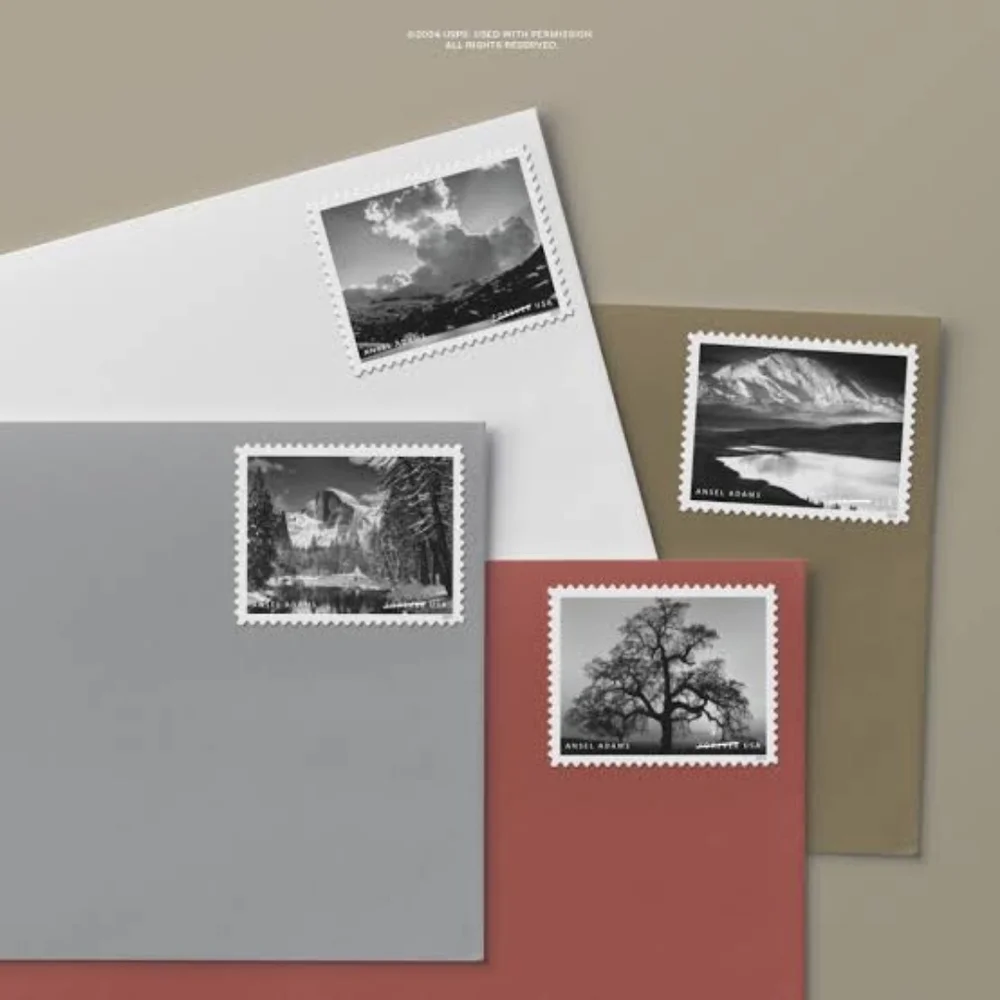 80 Ansel Adams Forever 2024 Postage Stamps USPS Wedding Invitations 2024